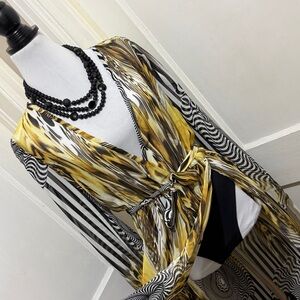 KTOQ Zebra Print Dress